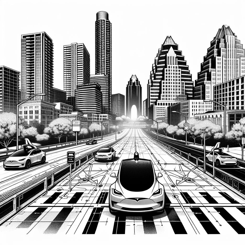 Tesla testet Robotaxi-Dienste in Austin mit Geofencing Tesla testet Robotaxi-Dienste in Austin mit Geofencing