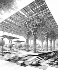 aluminium-solarcarports-frankreich-parkplaetze