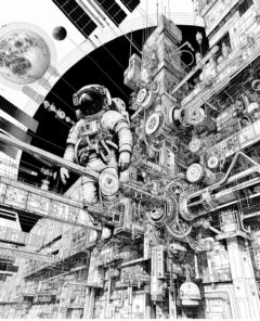 armee-astronauten-soldaten-im-weltraum