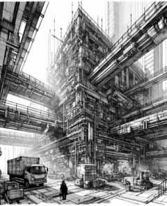 ai-airplane_crash_urban_environment