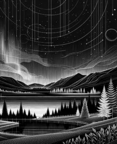 ai-aurora-borealis-geomagnetic-storm