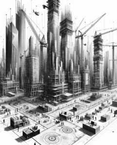 ai-construction-site-financial-charts