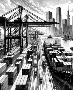 ai-hafen-container-kraene-schiffe-logistik