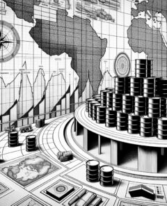 ai-oil-barrels-geopolitical-tension
