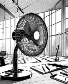 ai-philips-tischventilator-büro-abkühlung