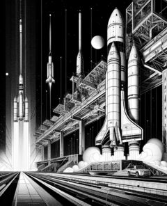 ai-rocket-launch-satellite-orbit-space-mission