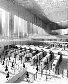 ai-supermarket-entrance-barriers