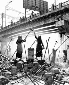 ai-urban-art-graffiti-bridge