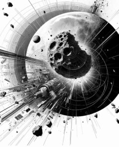ai-asteroid-moon-collision-satellite-debris