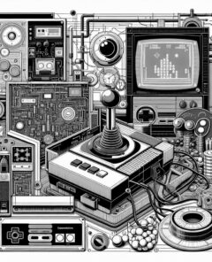 ai-atari-pacman-retro-gaming-konsole