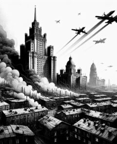 ai-conflict_cityscape_destruction_military_airstrikes