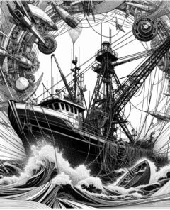 ai-fishing-nets-rocket-debris-ocean-port