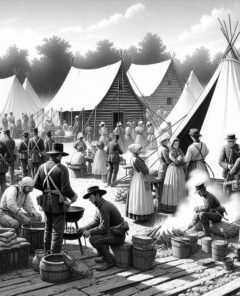 ai-frontier-history-military-reenactment