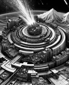 ai-gold-earth-core-volcano-rock