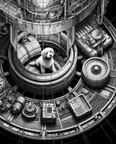 ai-laika-space-dog-soviet-rocket