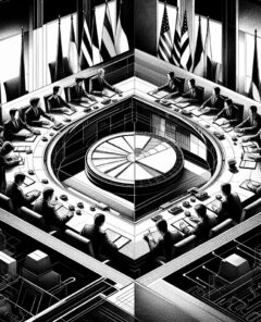ai-peace_talks_negotiation_table_flags_handshake