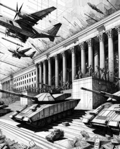 ai-pentagon-defense-spending-arms-manufacturing