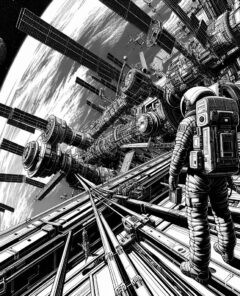 ai-raumfahrt-astronautin-weltraumanzug