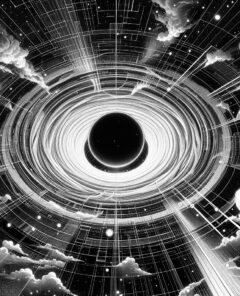 ai-schwarzes-loch-galaxie-universum