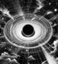ai-schwarzes-loch-galaxie-universum