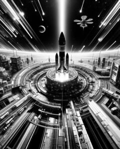 ai-space_economy_satellite_rocket_launch