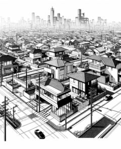ai-suburbia-city-life-connection-chaos
