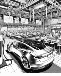 ai-tesla-diner-retro-futurism