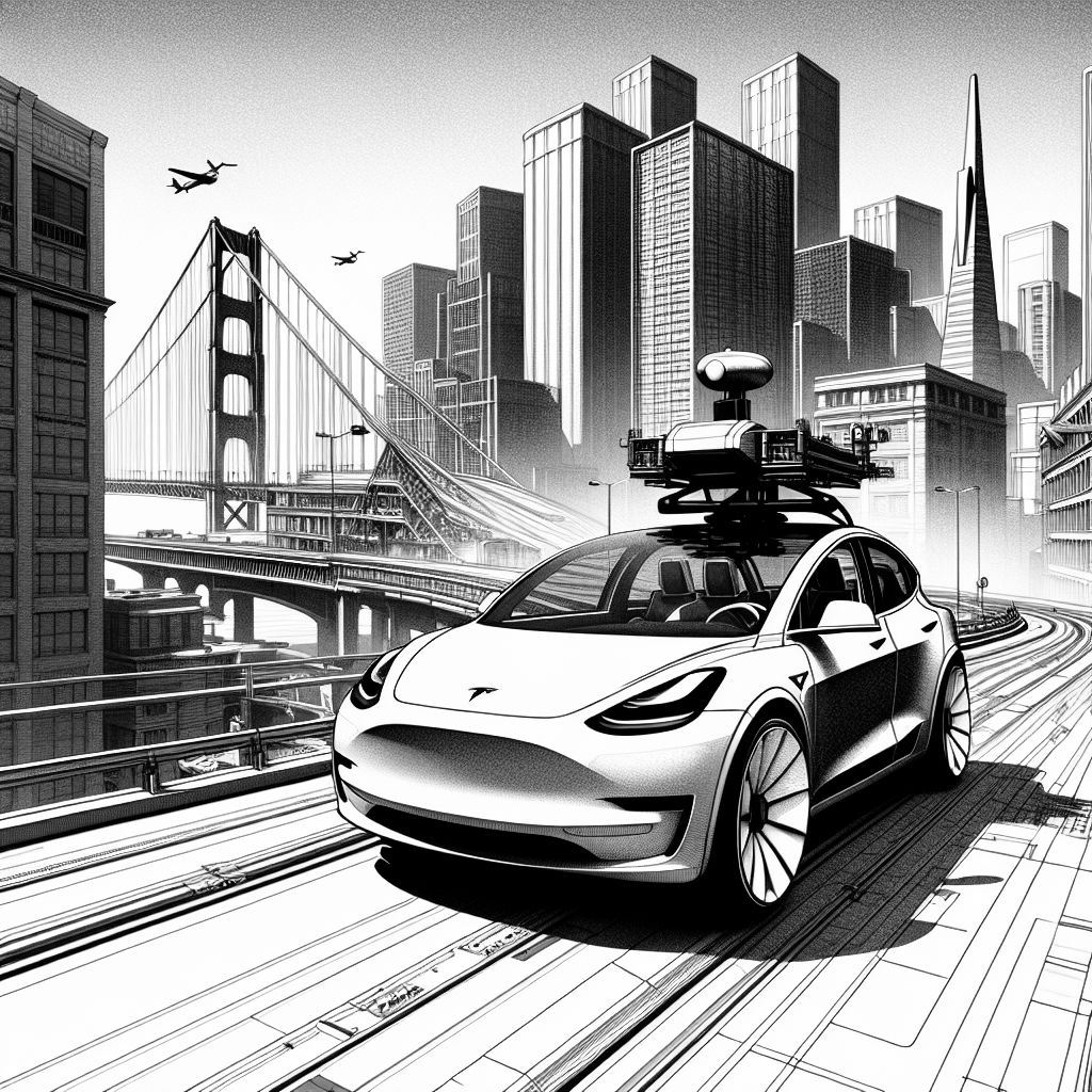 Tesla plant den Start seines Robotaxi-Dienstes in San Francisco Tesla plant den Start seines Robotaxi-Dienstes in San Francisco