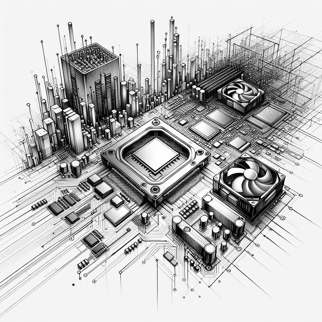 AMD und NVIDIA im Wettstreit um KI-Chip-Marktanteile AMD und NVIDIA im Wettstreit um KI-Chip-Marktanteile