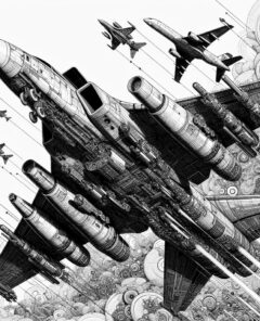 delta-flugzeug-manoever-militaerjet-kollision-vermeidung