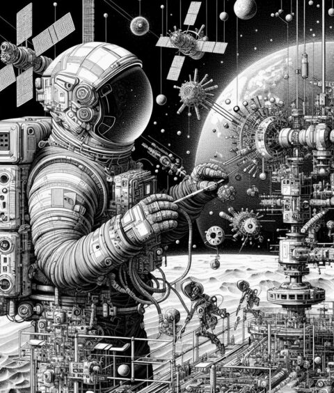ai-astronaut-robot-control-space-exploration