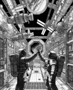 ai-astronauten-raumstation-high-five