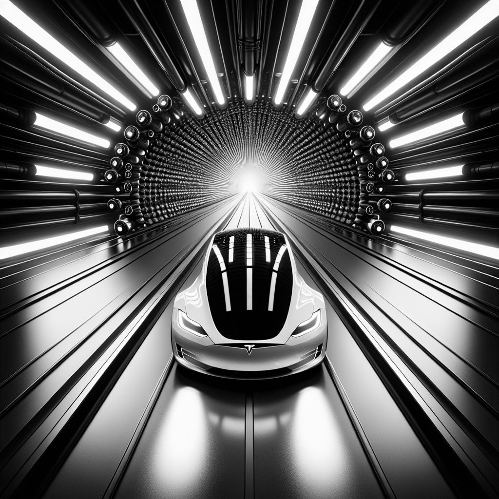 The Boring Company testet Teslas ‘Full Self-Driving’ in Las Vegas The Boring Company testet Teslas ‘Full Self-Driving’ in Las Vegas