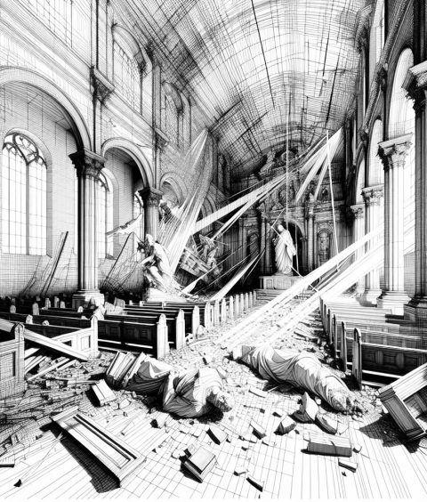 ai-church-vandalism-security-community