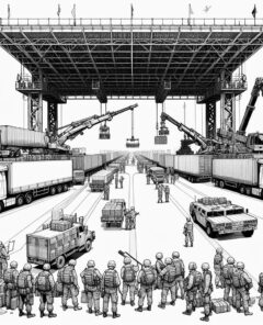ai-conflict_aid_trucks_border_security