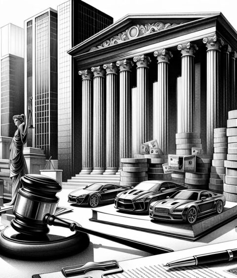 ai-courtroom-gavel-car-loan-compensation