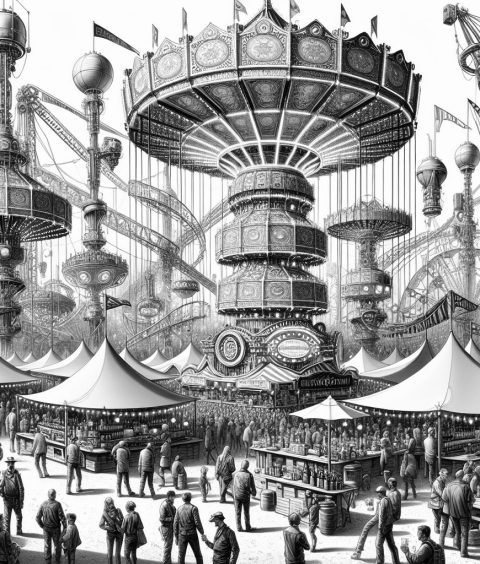 ai-craft-beer-fair-diverse-crowd
