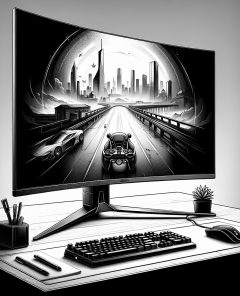 ai-curved-gaming-monitor