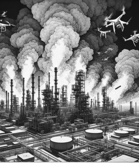 ai-drone_attack_oil_refinery