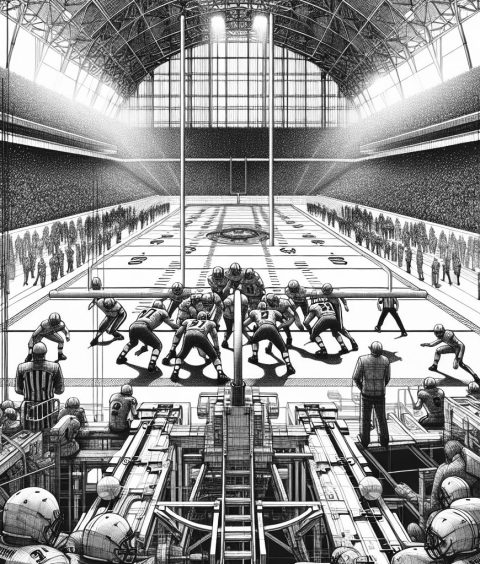 ai-football-quarterback-team-stadium-action