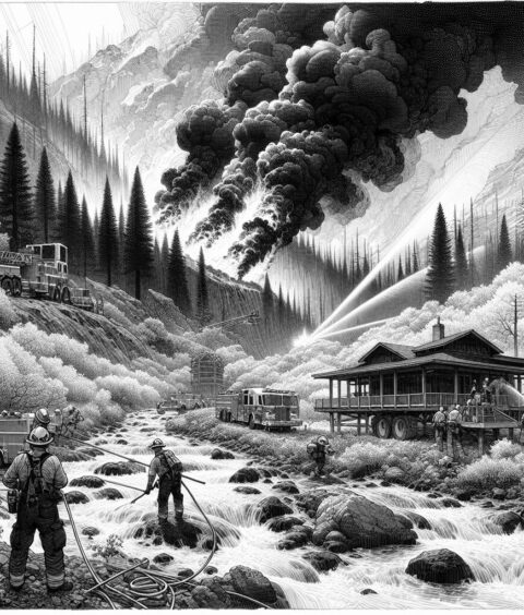 ai-forest-fire-california-community-threat