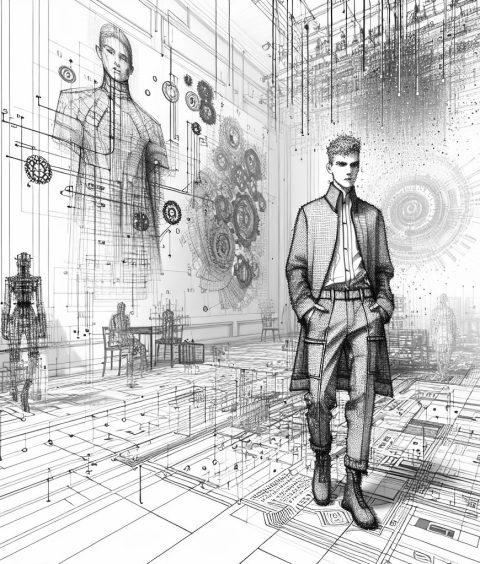 ai-generated-art-fashion-model