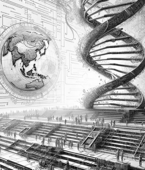 ai-genetic-language-evolution