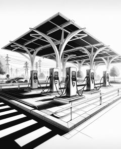 ai-hpc-park-electric-vehicles-charging-stations