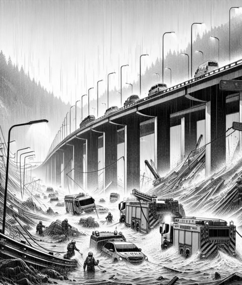 ai-landslide-highway-closure