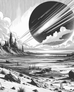 ai-meteorite-impact-crater-geology