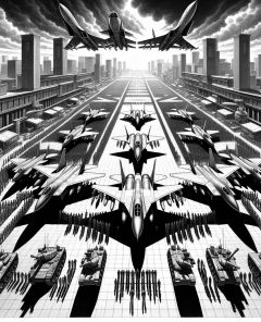 ai-military-parade-aircraft-equipment
