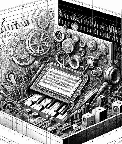 ai-music_digital_notes_startup