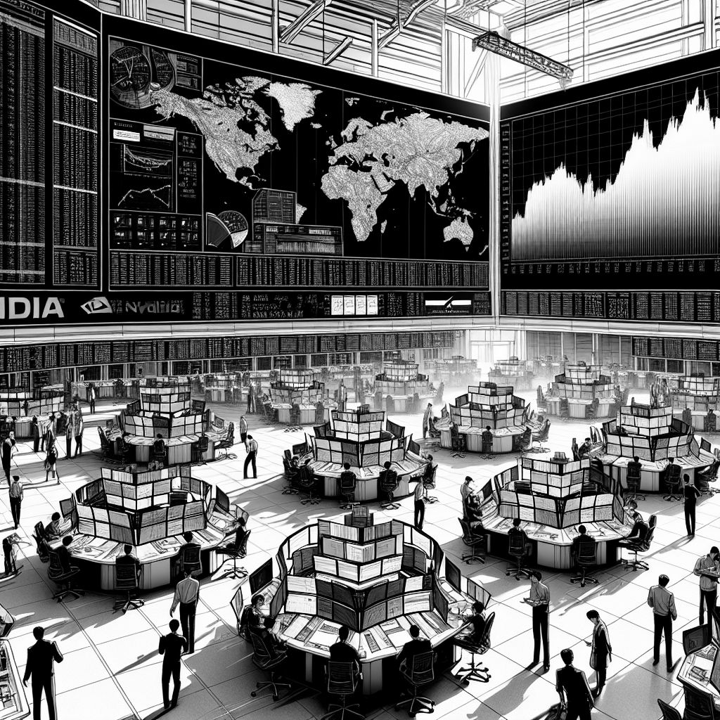 NVIDIA-Aktien fallen trotz starker Quartalsergebnisse NVIDIA-Aktien fallen trotz starker Quartalsergebnisse