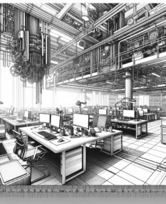ai-office-desk-computer-hybrid-work